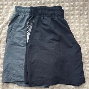 Men’s Under Armour Black and Gray Athletic Shorts